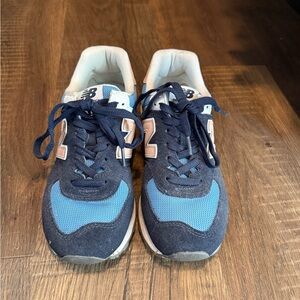 New Balance Navy and Blue Women's Sneakers